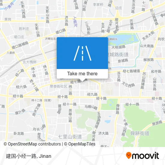建国小经一路 map