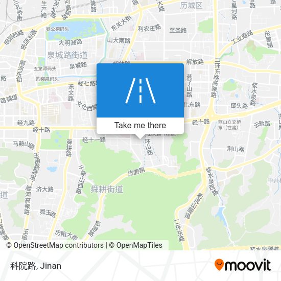 科院路 map