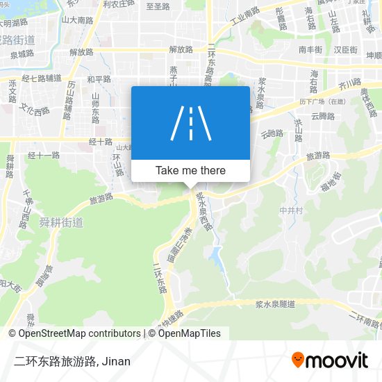 二环东路旅游路 map