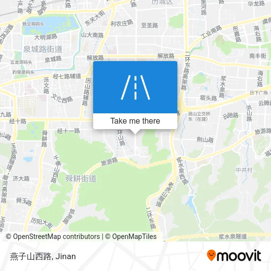 燕子山西路 map