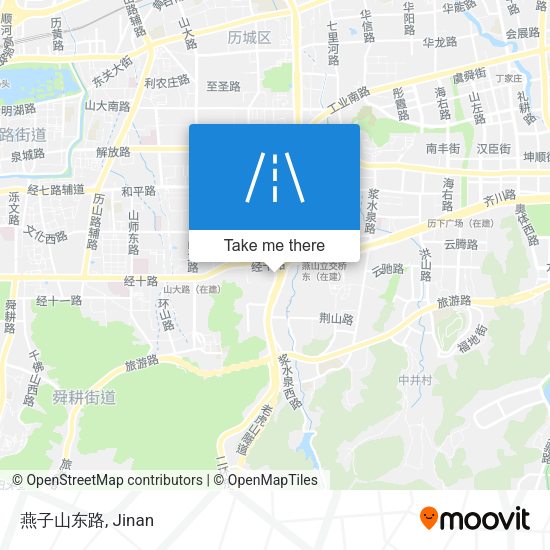 燕子山东路 map