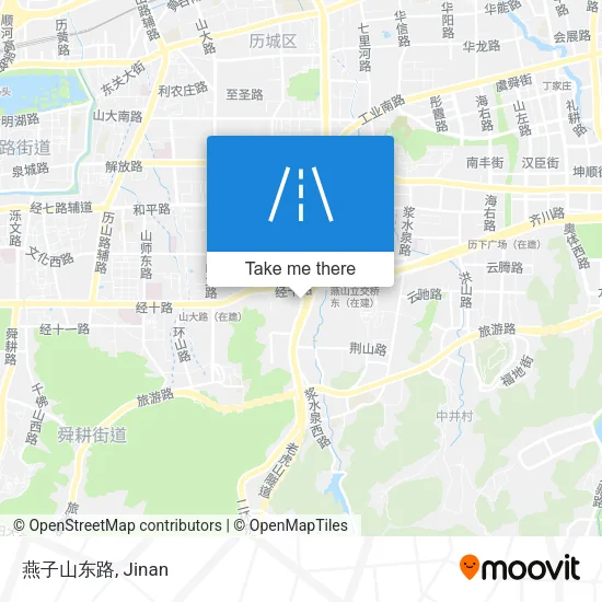 燕子山东路 map