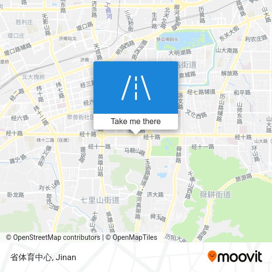 省体育中心 map