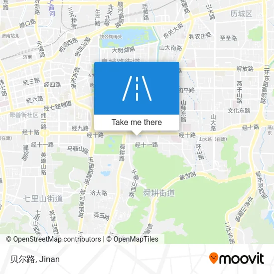 贝尔路 map