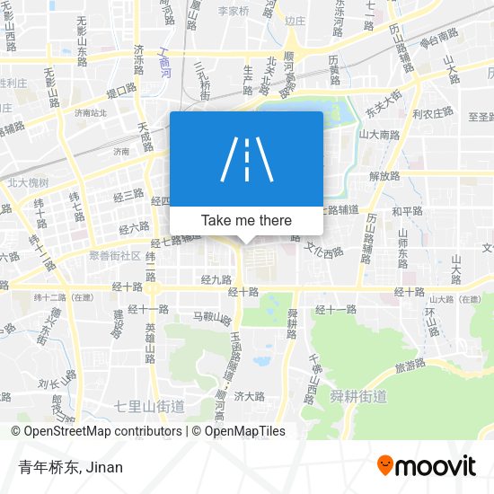 青年桥东 map