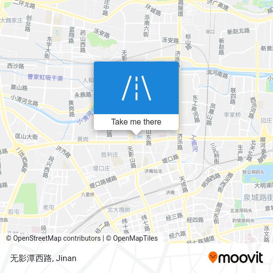 无影潭西路 map