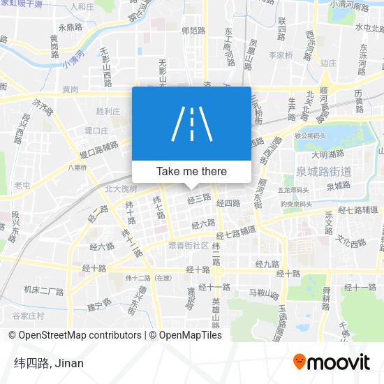 纬四路 map