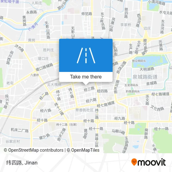 纬四路 map