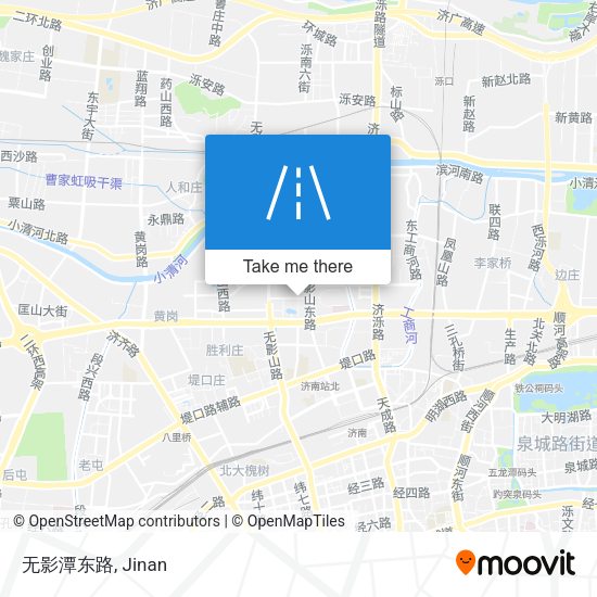 无影潭东路 map