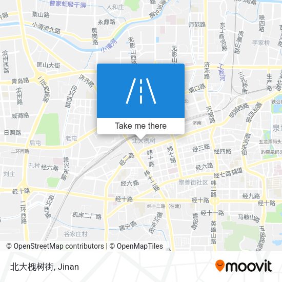 北大槐树街 map