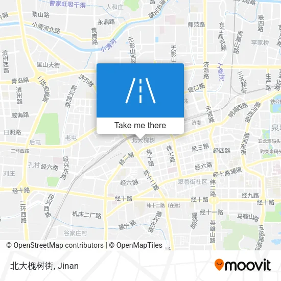 北大槐树街 map