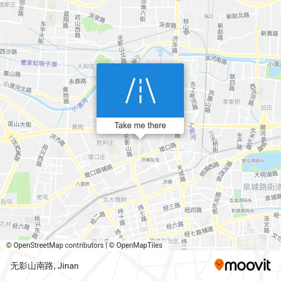 无影山南路 map