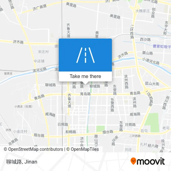 聊城路 map