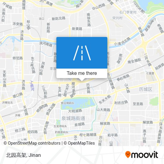 北园高架 map