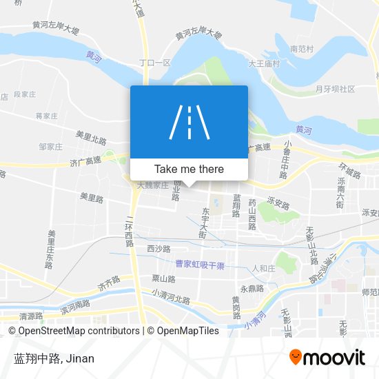 蓝翔中路 map
