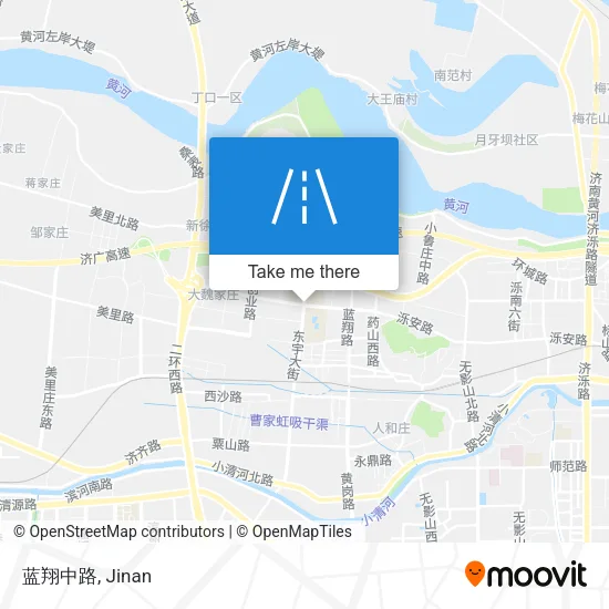 蓝翔中路 map