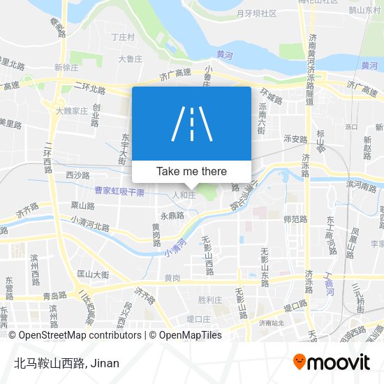 北马鞍山西路 map