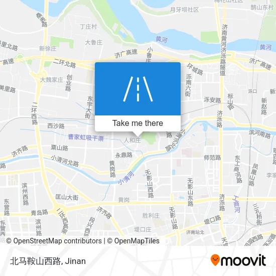 北马鞍山西路 map