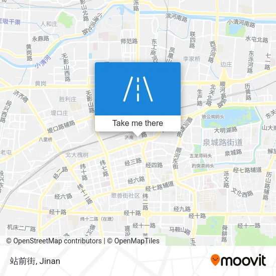 站前街 map