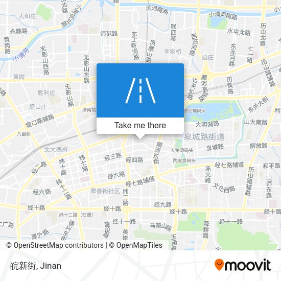 皖新街 map