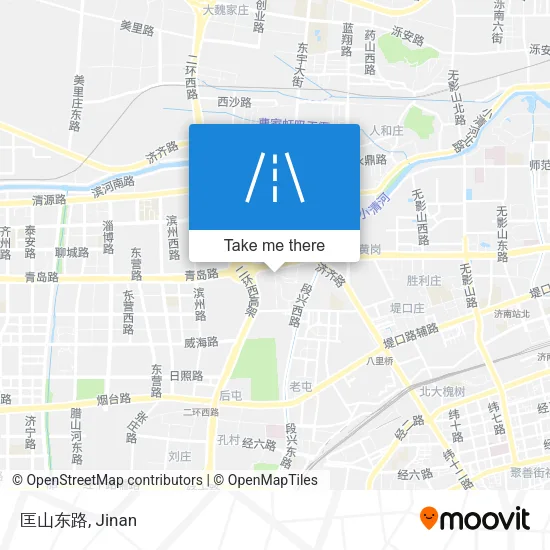 匡山东路 map