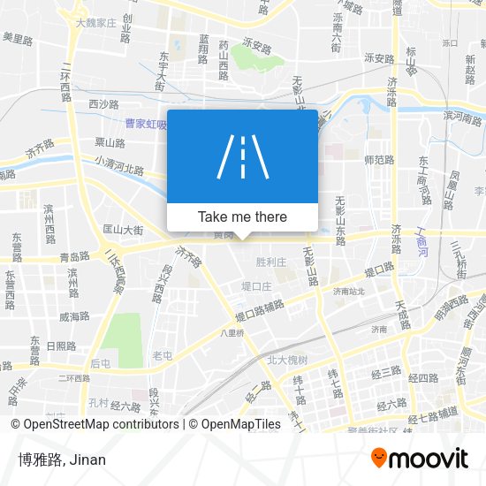 博雅路 map