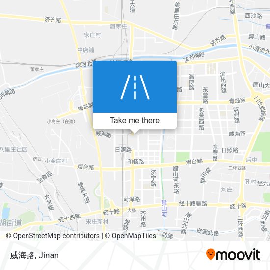 威海路 map