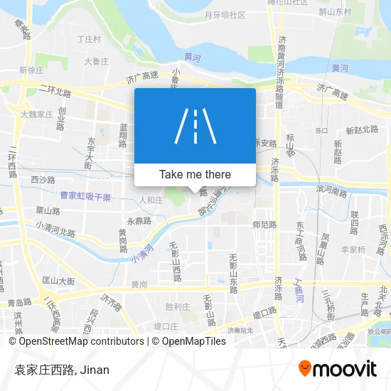 袁家庄西路 map