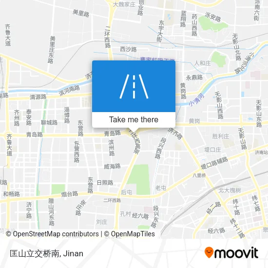 匡山立交桥南 map