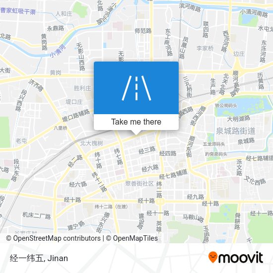 经一纬五 map