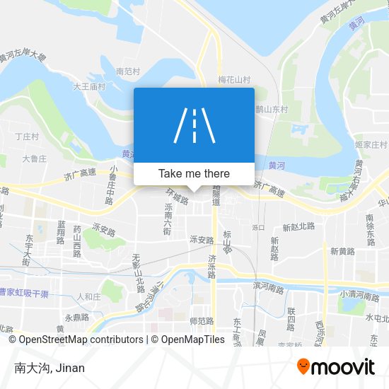南大沟 map