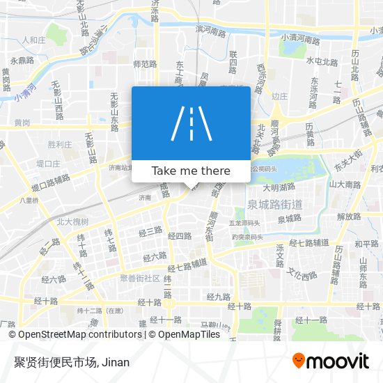 聚贤街便民市场 map