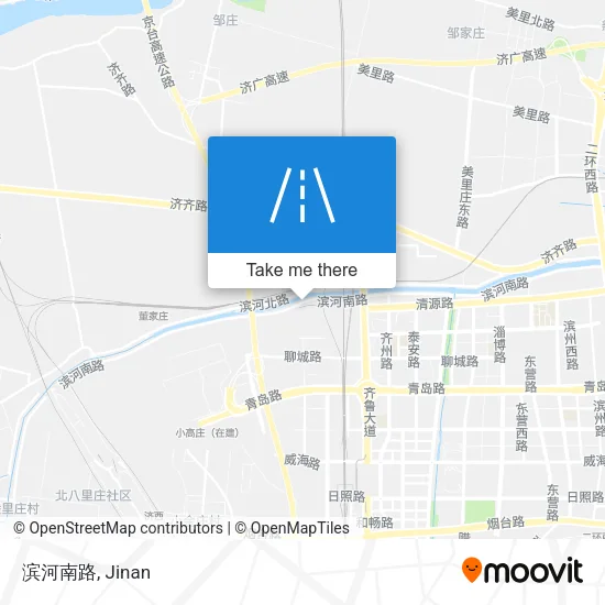 滨河南路 map