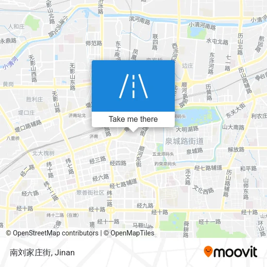 南刘家庄街 map