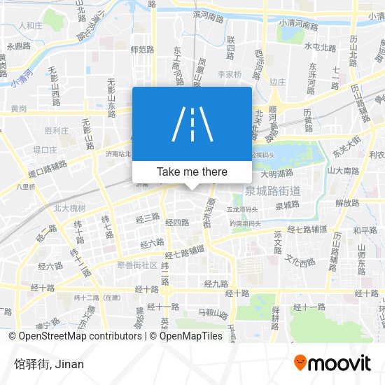 馆驿街 map