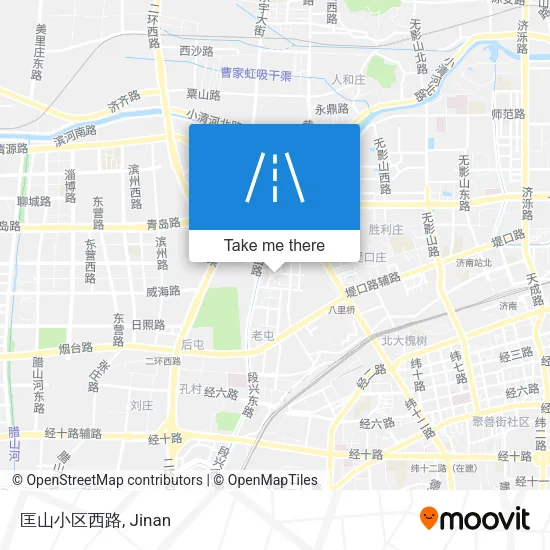 匡山小区西路 map