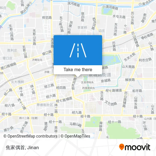 焦家偶首 map