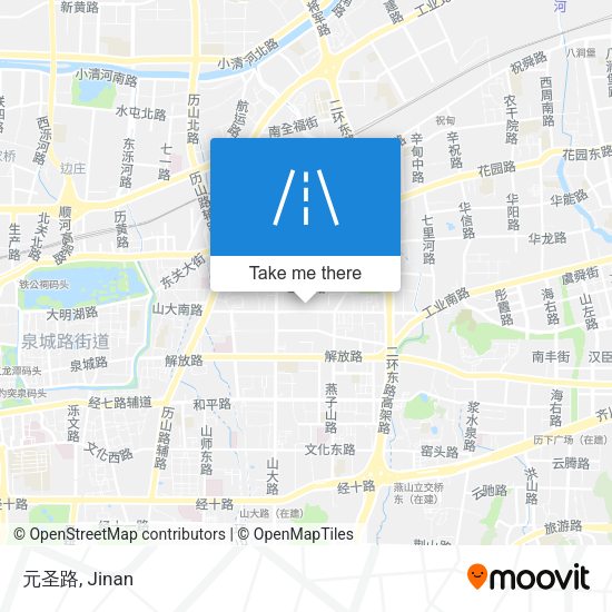 元圣路 map