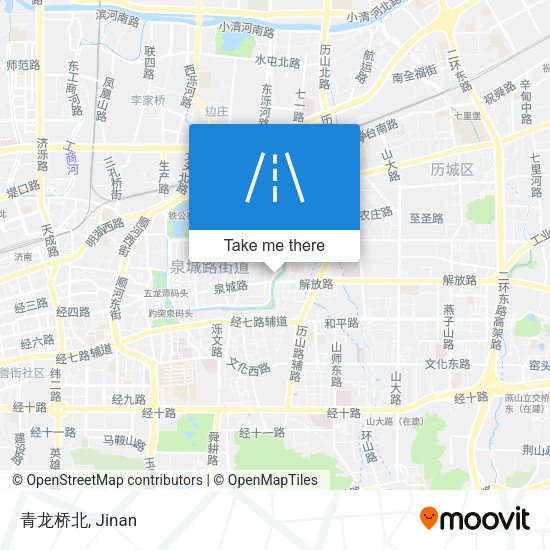 青龙桥北 map