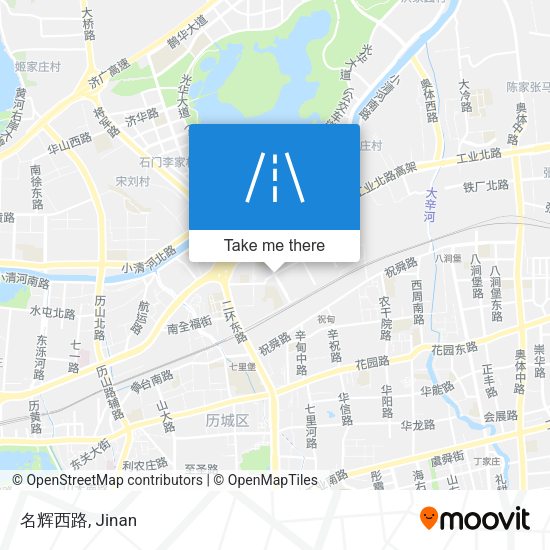 名辉西路 map