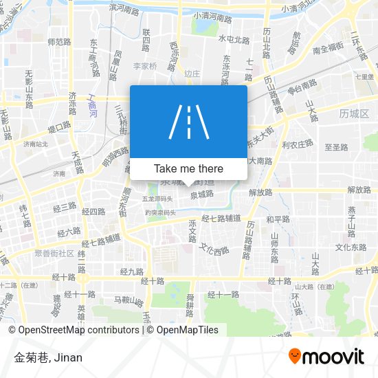 金菊巷 map