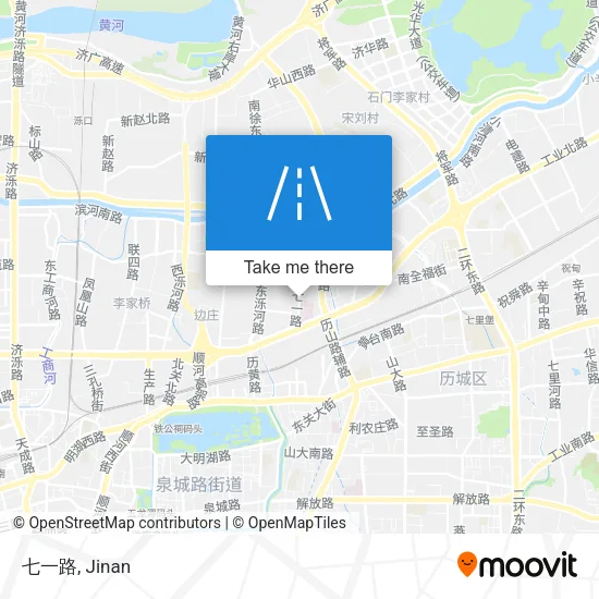 七一路 map