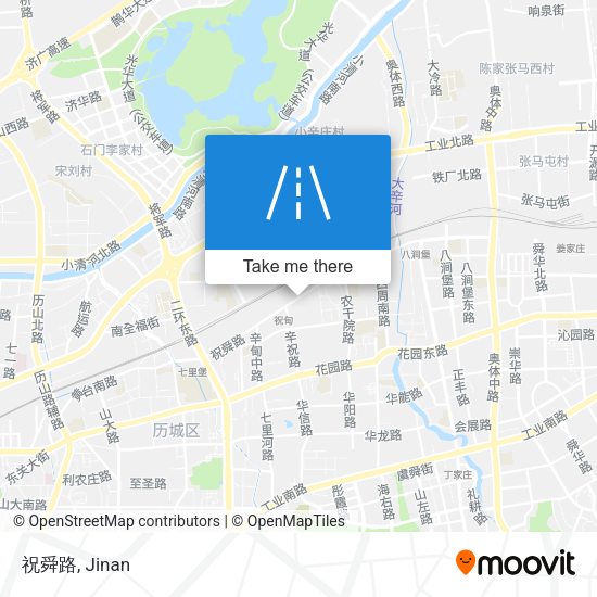 祝舜路 map