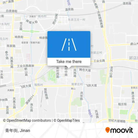 青年街 map