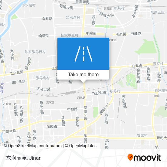 东润丽苑 map
