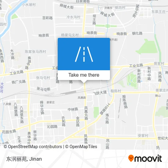 东润丽苑 map