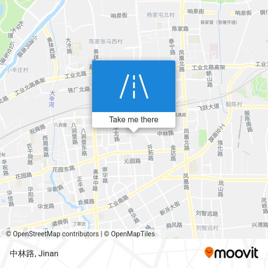 中林路 map