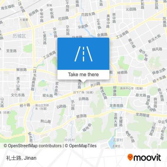 礼士路 map