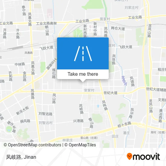 凤岐路 map