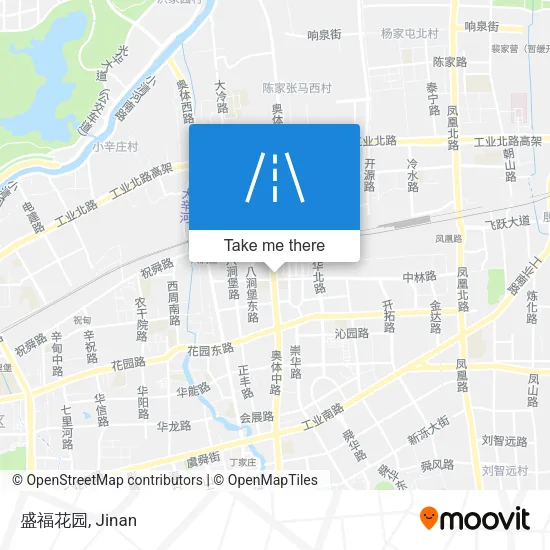 盛福花园 map